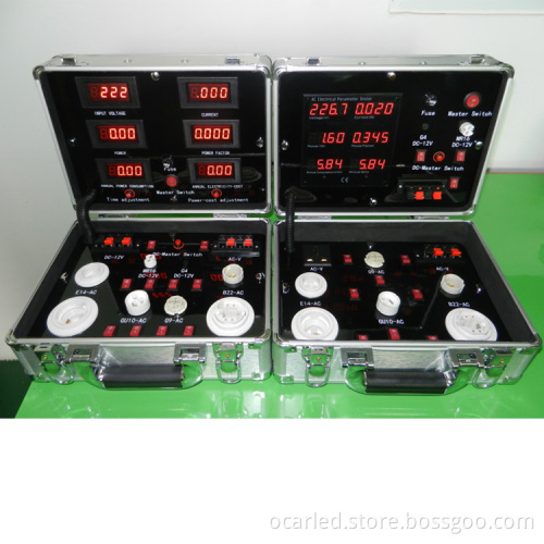 Portable LED Light Bulb Demo Case for Exhibition